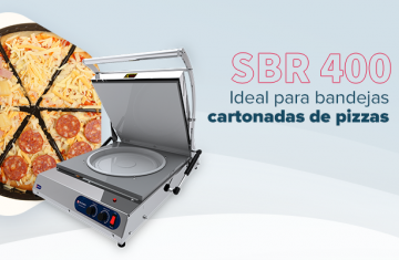 SBR 400: Ideal para bandejas cartonadas de pizzas